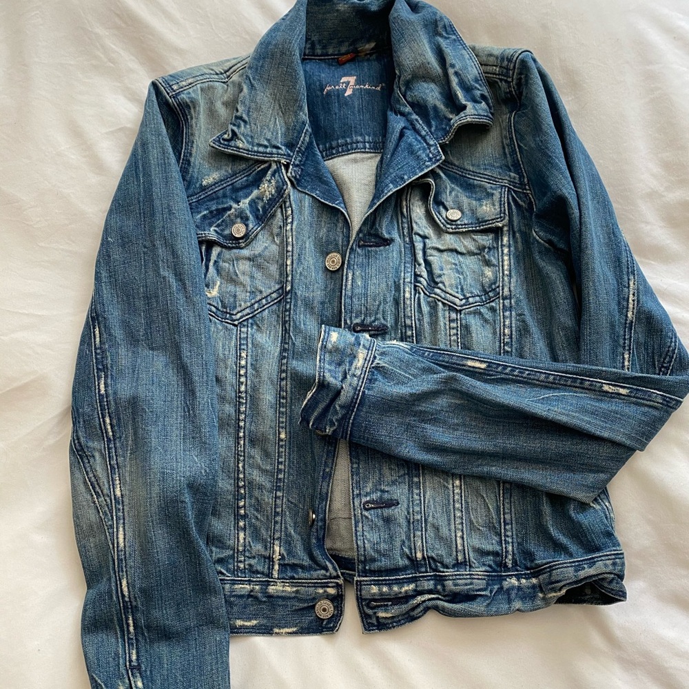 7 for all mankind Denim Jacket